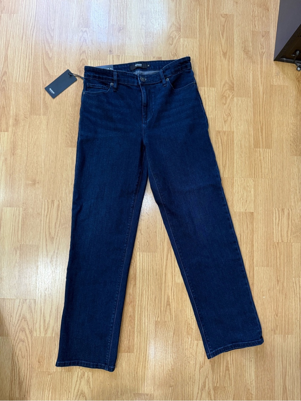 Hudson Jeans Dark Indigo Straight Leg Women's Jeans